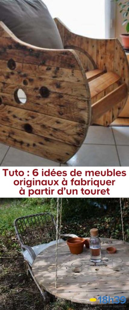 Tutos et DIY : 6 meubles récup' et pas chers à fabriquer à partir d'un ...