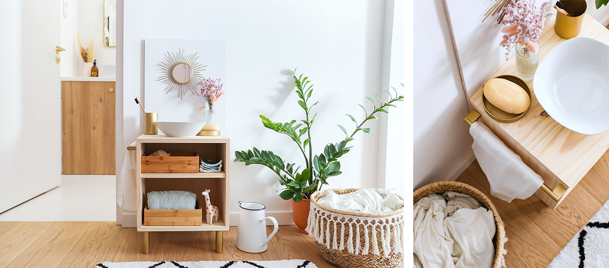 Tuto : Fabriquez une mini salle de bain pour votre enfant, inspirée de la méthode Montessori