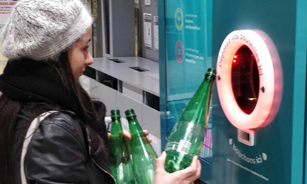 Cette machine made in Normandie réinvente la consigne des bouteilles en plastique