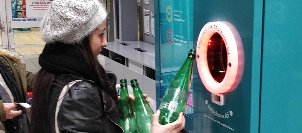 Cette machine made in Normandie réinvente la consigne des bouteilles en plastique