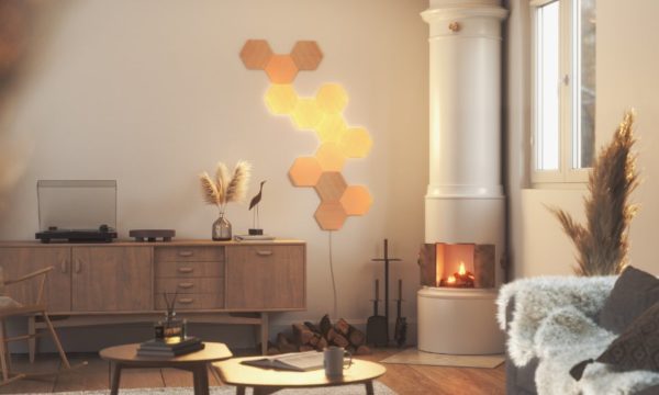 Objectif maison cocooning : des panneaux à assembler pour créer son mur lumineux