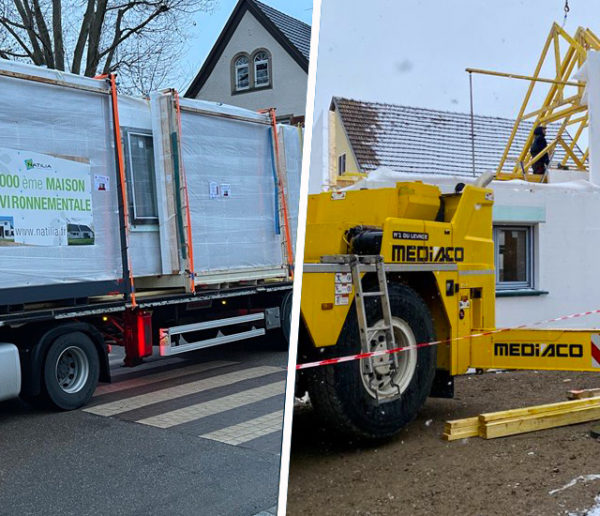 Cette maison environnementale a été montée en 6 heures seulement