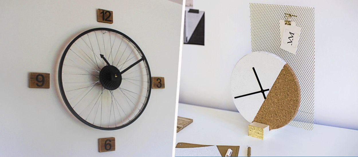 Déco : 12 tutos originaux pour fabriquer une horloge unique