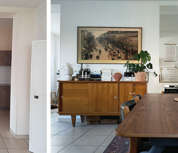 Rénovation d'une maison des années 30 en mode vintage