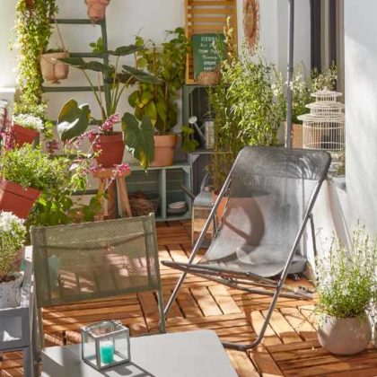 Aménagez votre balcon comme un vrai petit jardin (même si vous avez peu de place)