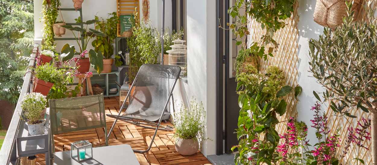 Aménagez votre balcon comme un vrai petit jardin (même si vous avez peu de place)