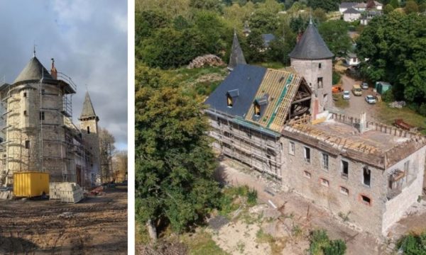 Ils ont acheté un château en ruine pour en faire un hôtel 4 étoiles