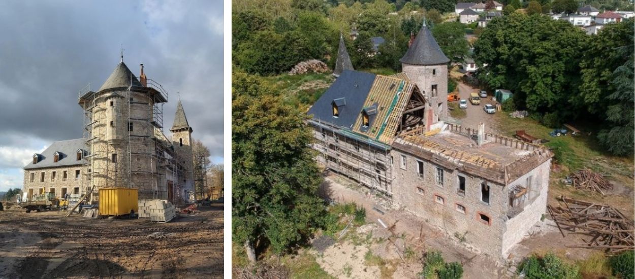 Ils ont acheté un château en ruine pour en faire un hôtel 4 étoiles