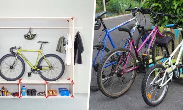 6 idées astucieuses pour fabriquer un rangement à vélo en bois