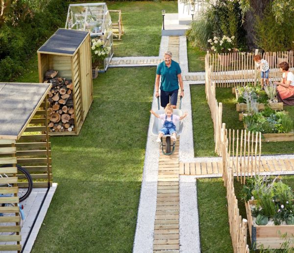 Un jardin bien aménagé, bien entretenu et plus écolo