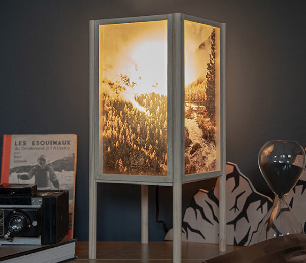 Tuto : Fabriquez une lampe cosy avec des photos lumineuses