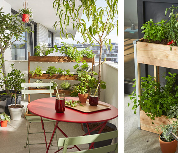 Le Balcomposteur : un composteur pour balcon qui fait aussi potager