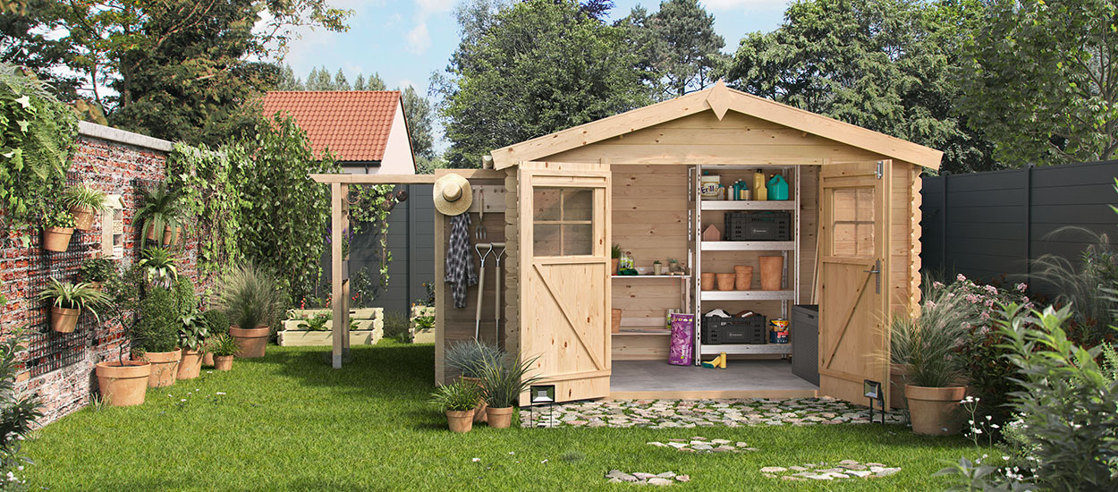 Un jardin bien aménagé, bien entretenu et plus écolo