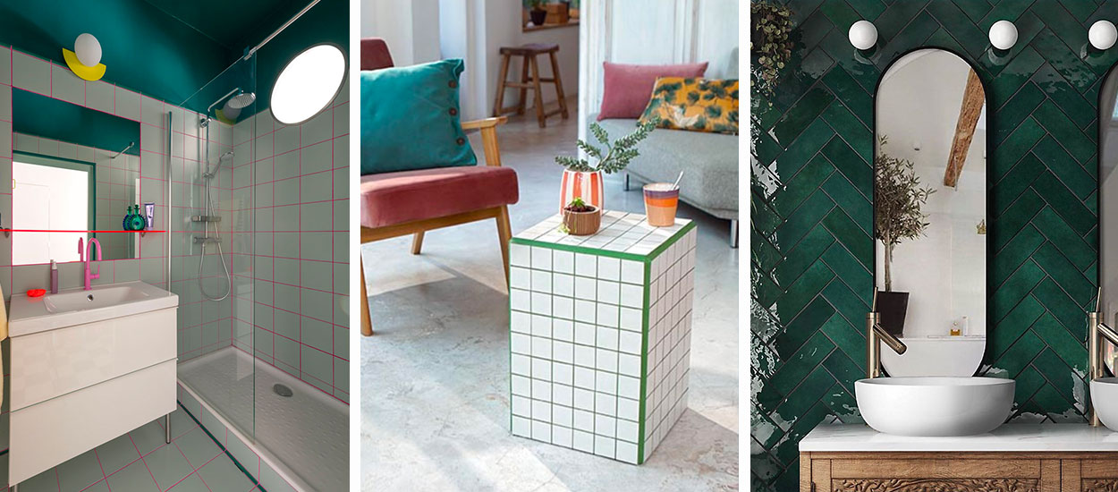 Du carrelage au DIY : comment utiliser les joints colorés pour relooker votre intérieur
