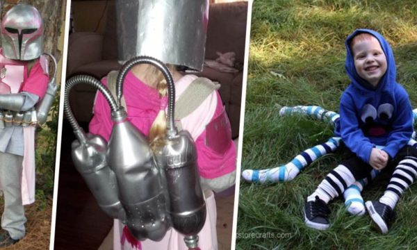 12 super déguisements pour enfants à fabriquer soi-même avec du carton et de la récup'