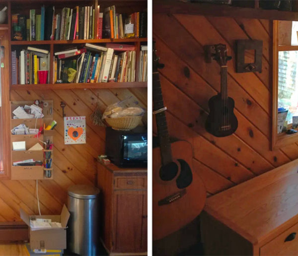 Avant / Après : ils construisent des meubles de cuisine et un banc sous la fenêtre pour avoir plus de rangements