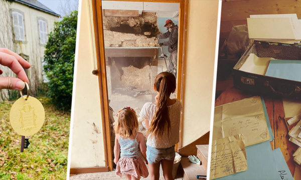 Cette famille achète une maison abandonnée et découvre tous les souvenirs de l'ancienne propriétaire