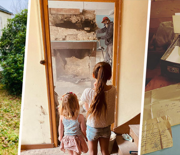 Cette famille achète une maison abandonnée et découvre tous les souvenirs de l'ancienne propriétaire