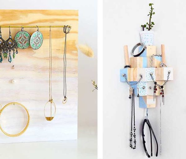 10 idées pour fabriquer un joli rangement pour vos bijoux