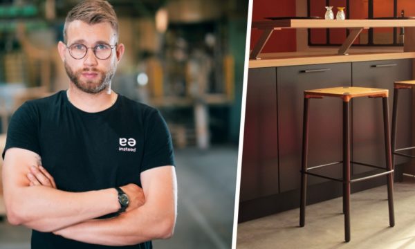 Cet ébéniste amateur de bière crée du mobilier à partir des déchets de brasserie