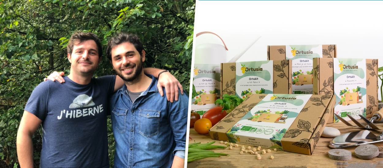 Ces 2 Bretons ont créé un kit potager zéro déchet pour apprendre les bases du jardinage