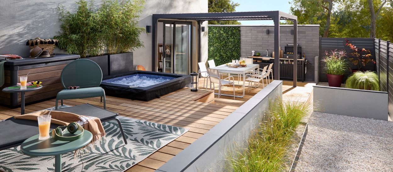 7 idées pour aménager un espace de détente et d'intimité au jardin