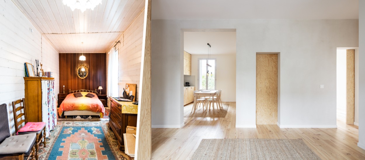Avant / Après : Transformer un T2 de 50 m² en appartement pour 5 personnes, défi relevé !