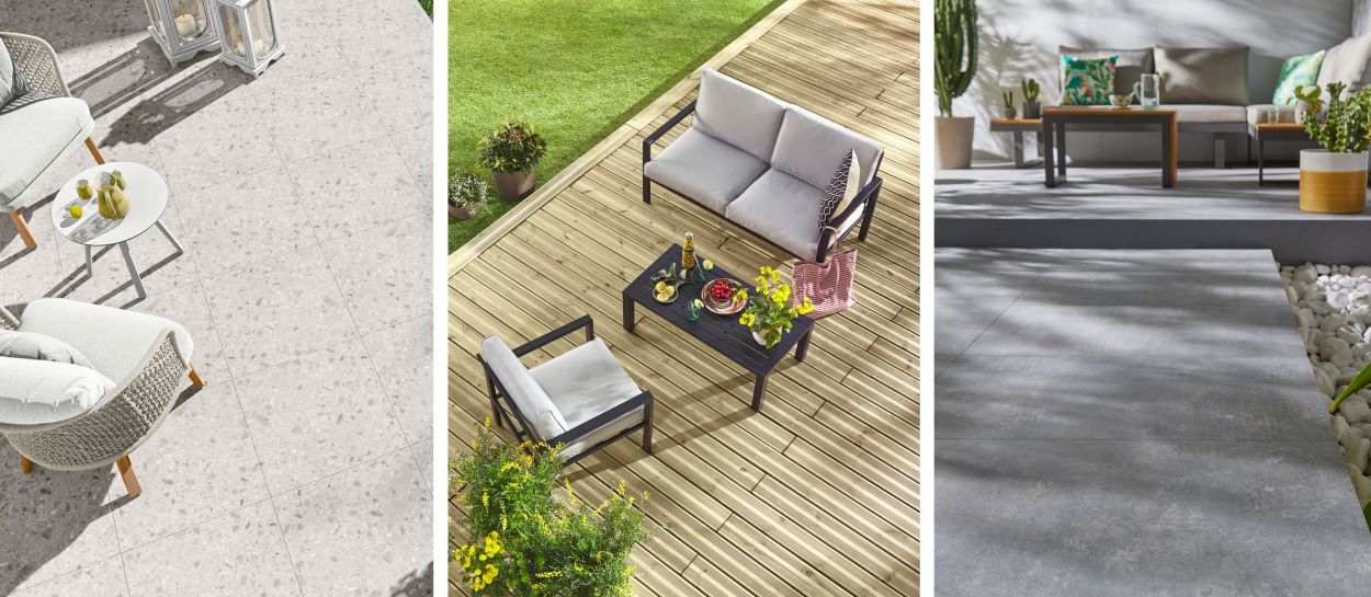 Carrelage, bois, béton... Quel type de terrasse est le moins cher ?
