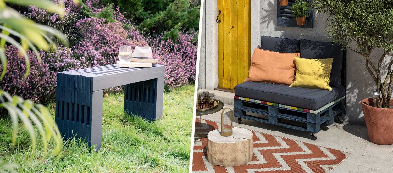 Récup' mais stylé : Top 10 de nos tutos en palette pour le jardin et la terrasse