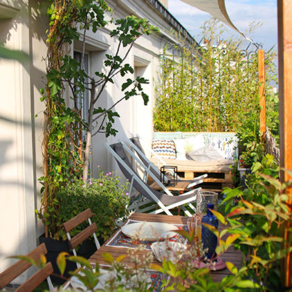Avant / Après : Elle a aménagé son balcon en un véritable petit paradis vert