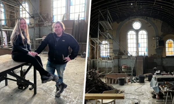 Chantier inspirant : Ils rénovent une ancienne chapelle pour en faire leur maison