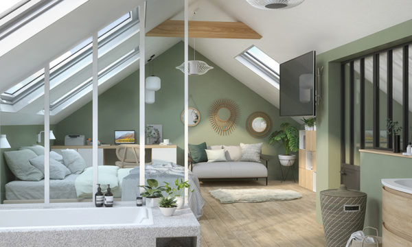 Comment aménager une chambre sous les combles ?