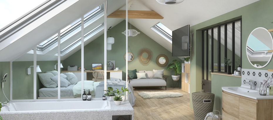 Comment aménager une chambre sous les combles ? - 18h39