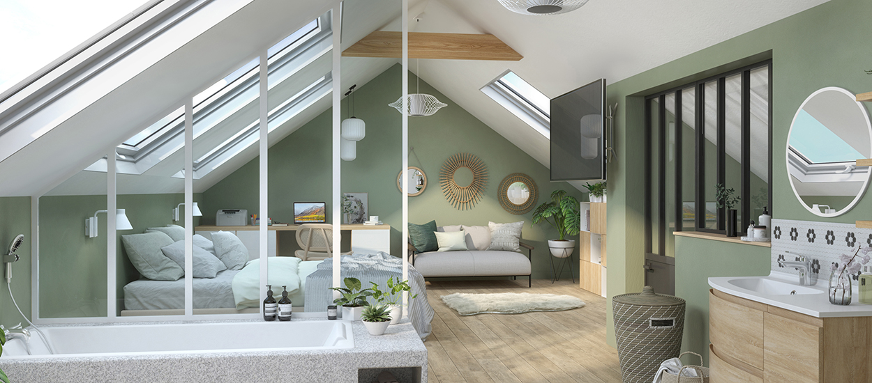 Comment aménager une chambre sous les combles ?