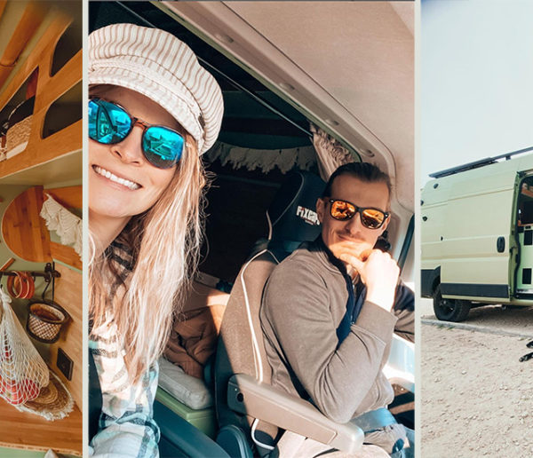 Van aménagé : ce couple allemand a conçu le van idéal pour vivre sa passion sportive