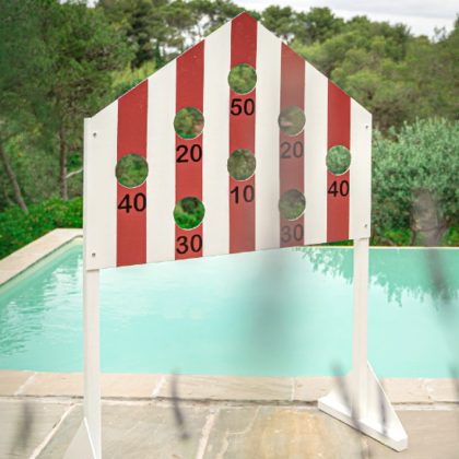 Tuto : Fabriquez un jeu d'adresse pour s'amuser au jardin en famille