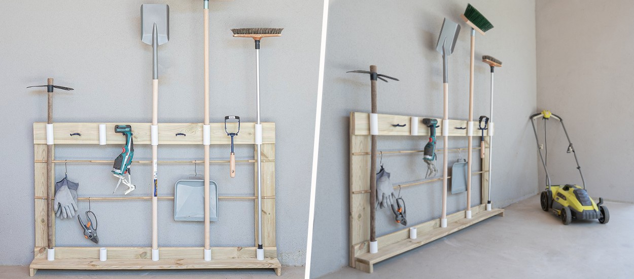 Enfin un Rangement Astucieux Pour Vos Outils de Bricolage