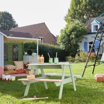 12 idées de jeux pour enfants à installer dans son jardin en fonction de leur âge