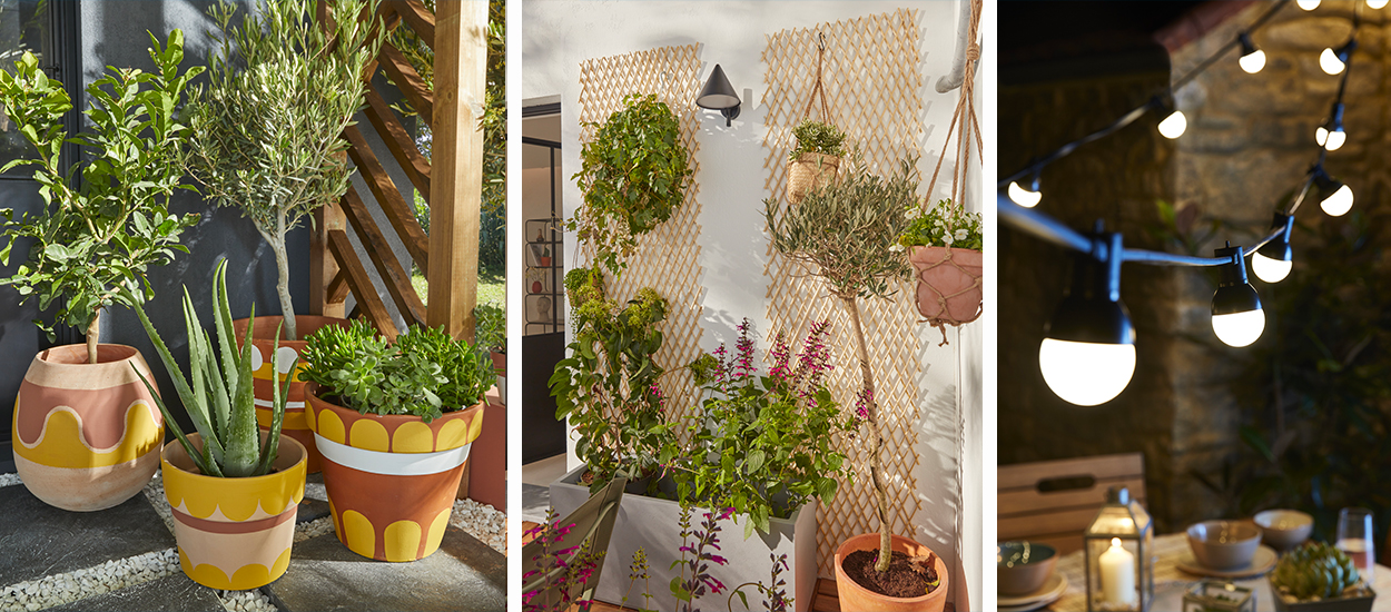 10 idées déco de jardin extérieur pas cher