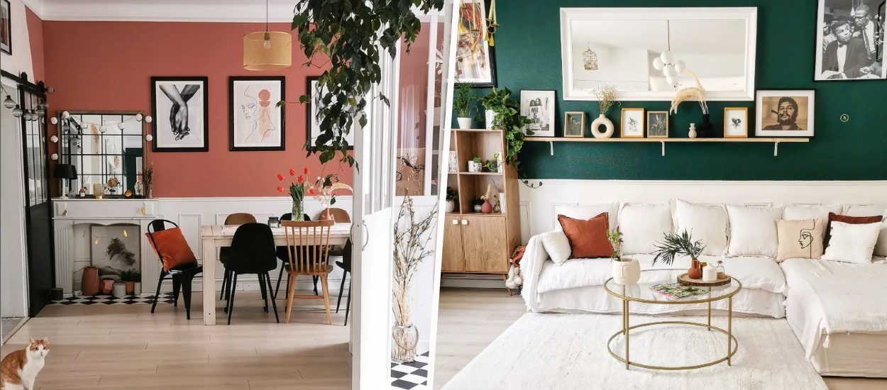 Inspiration déco : Osez une couleur différente dans chaque pièce comme dans cette maison