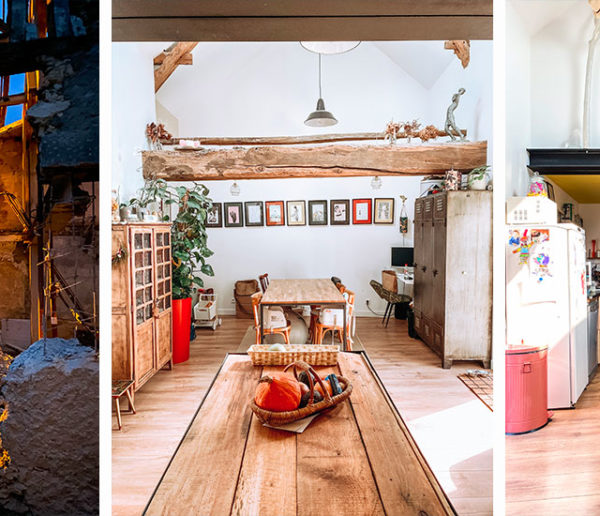 Ils ont transformé un ancien pressoir en une maison pleine de charme