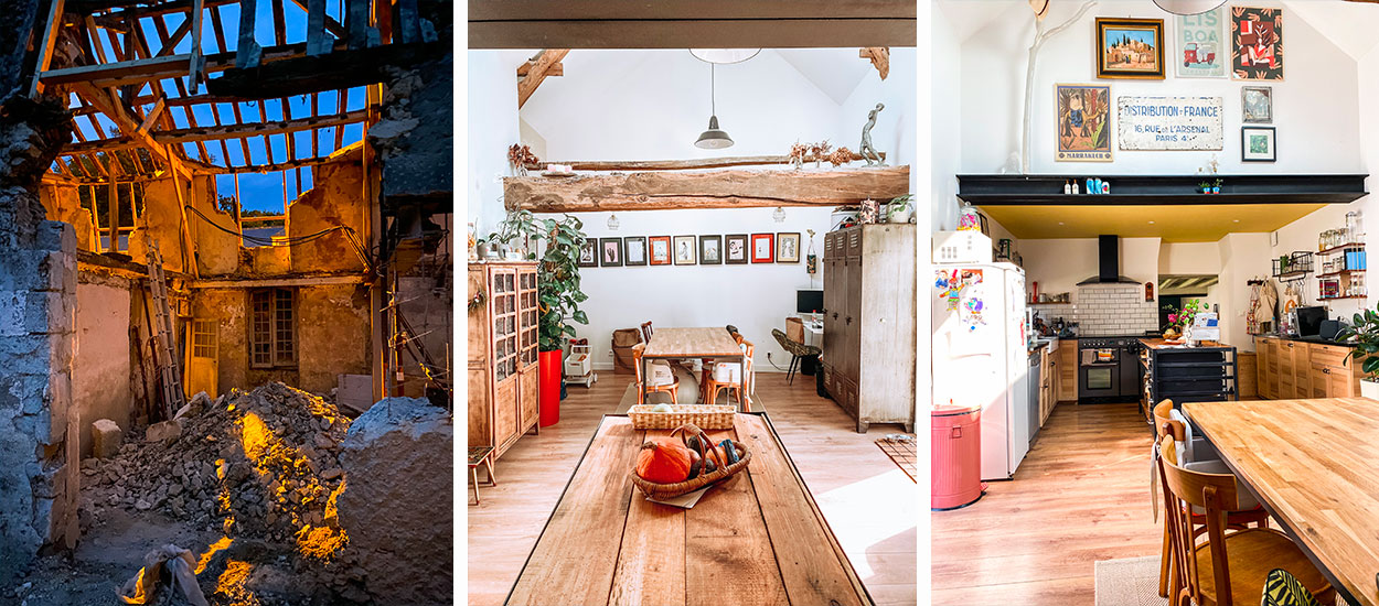 Ils ont transformé un ancien pressoir en une maison pleine de charme