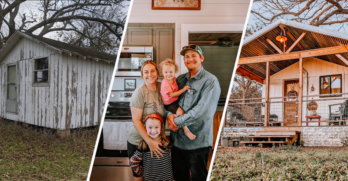 Tiny House : Cette famille a rénové un vieux hangar pour trois fois rien !