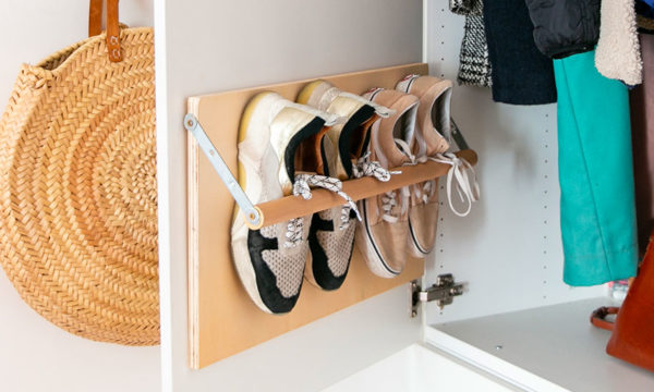 Tuto : Réalisez un rack de rangement gain de place pour vos chaussures