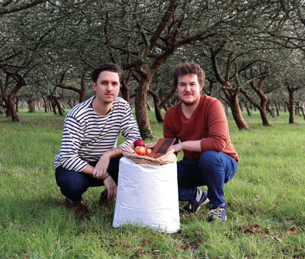 Ces deux Bretons créent un nouvel éco-matériau en valorisant les déchets du cidre