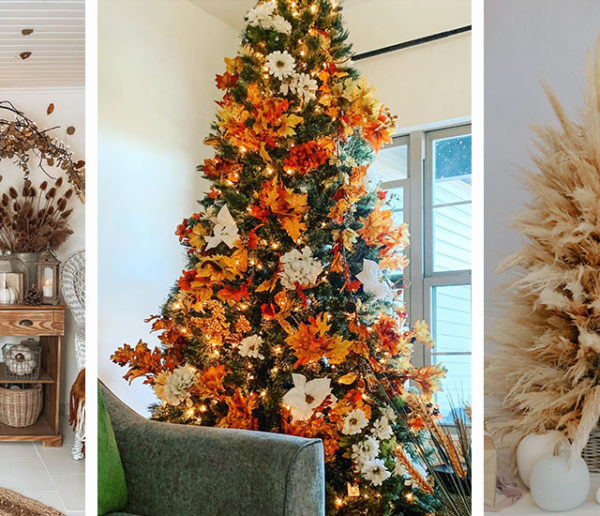 8 inspirations pour faire un sapin d'automne en attendant celui de Noël !