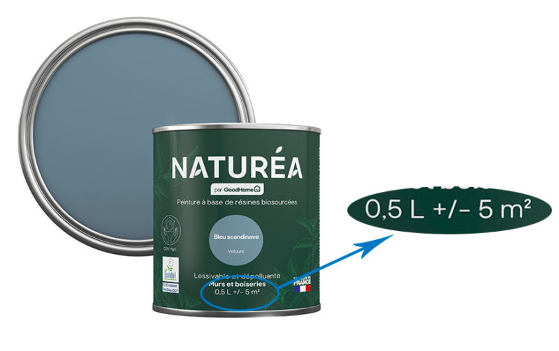 Combien de litre de peinture fautil pour peindre un mur
