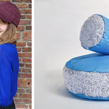 Upcycling : Cette designer fabrique des meubles avec les déchets des bulletins de vote