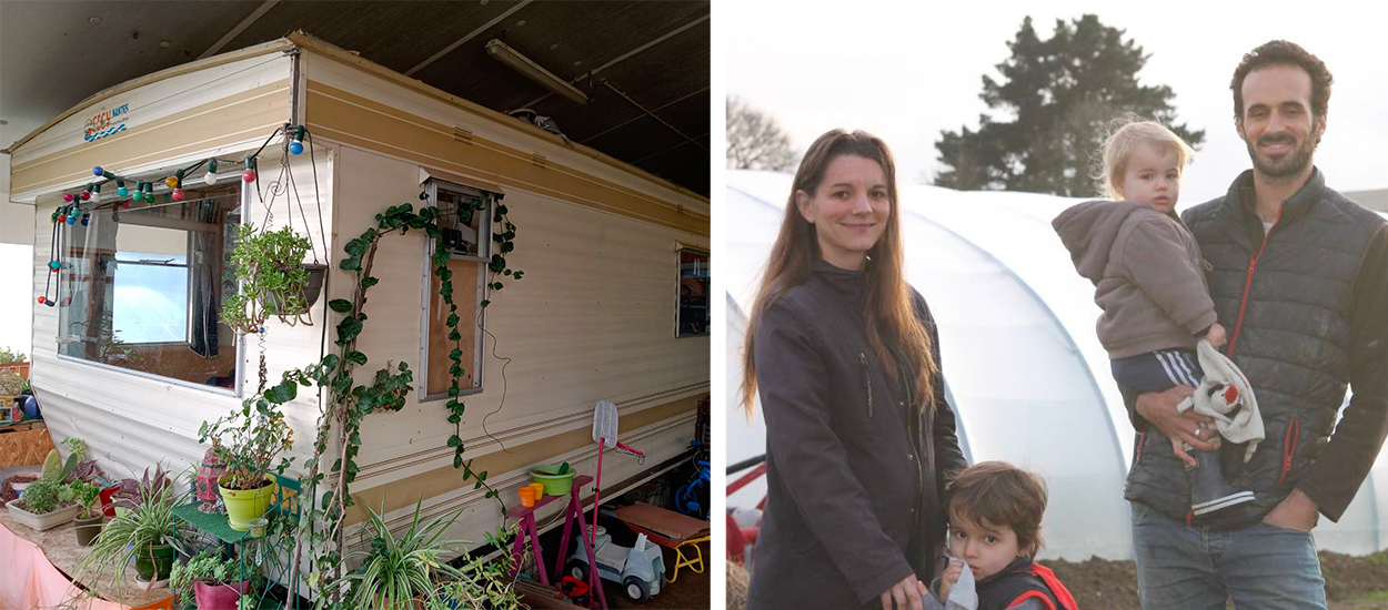 Installé dans un mobil-home, ce couple de maraîchers écolos doit quitter sa commune sur décision du maire