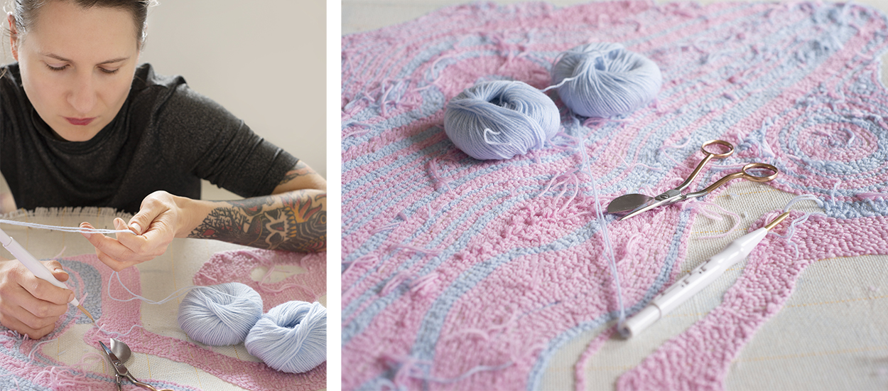 Déco DIY : pourquoi tout le monde craque pour le tufting, cet art créatif qui sublime nos tapis ?